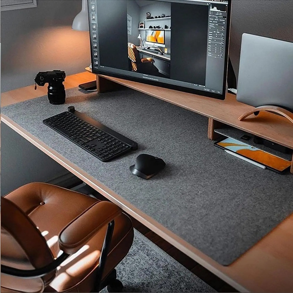 Keyboard Cover - Keçe Masa Örtüsü Bilgisayar Matı (31,5x15,7