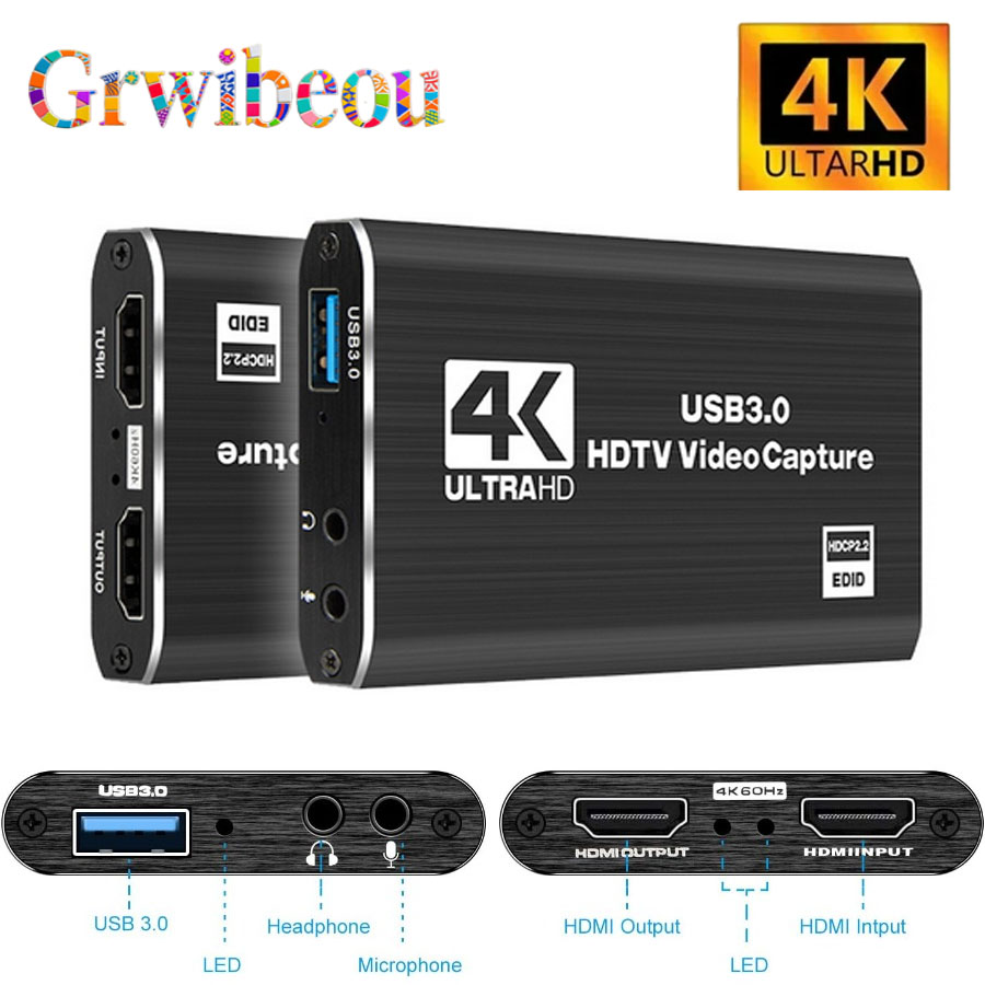 Hdmi Cable - 4K USB 3.0 Video Yakalama Kartı