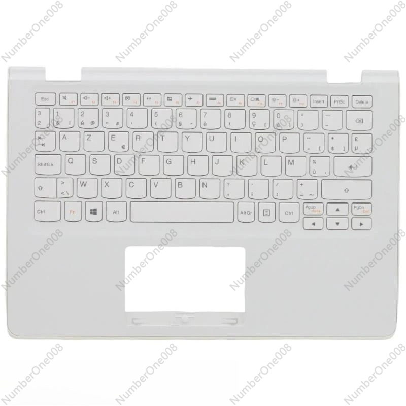 Keyboard Cover - Beyaz Klavye Üst Harf Palmrest Kabuk