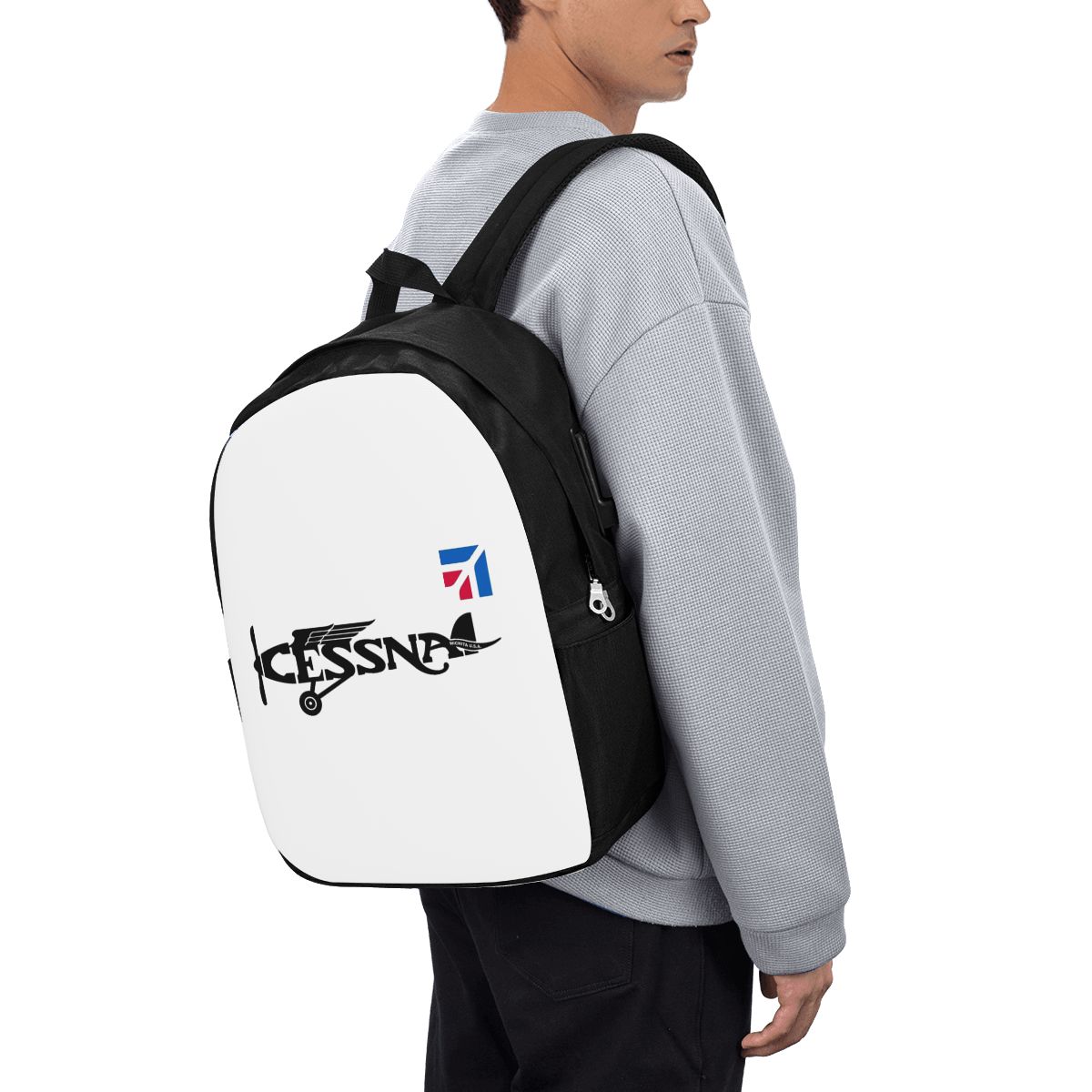 Cessna Logo Sırt Çantası Seyah - Laptop Bag incelemesi ve fiyatı
