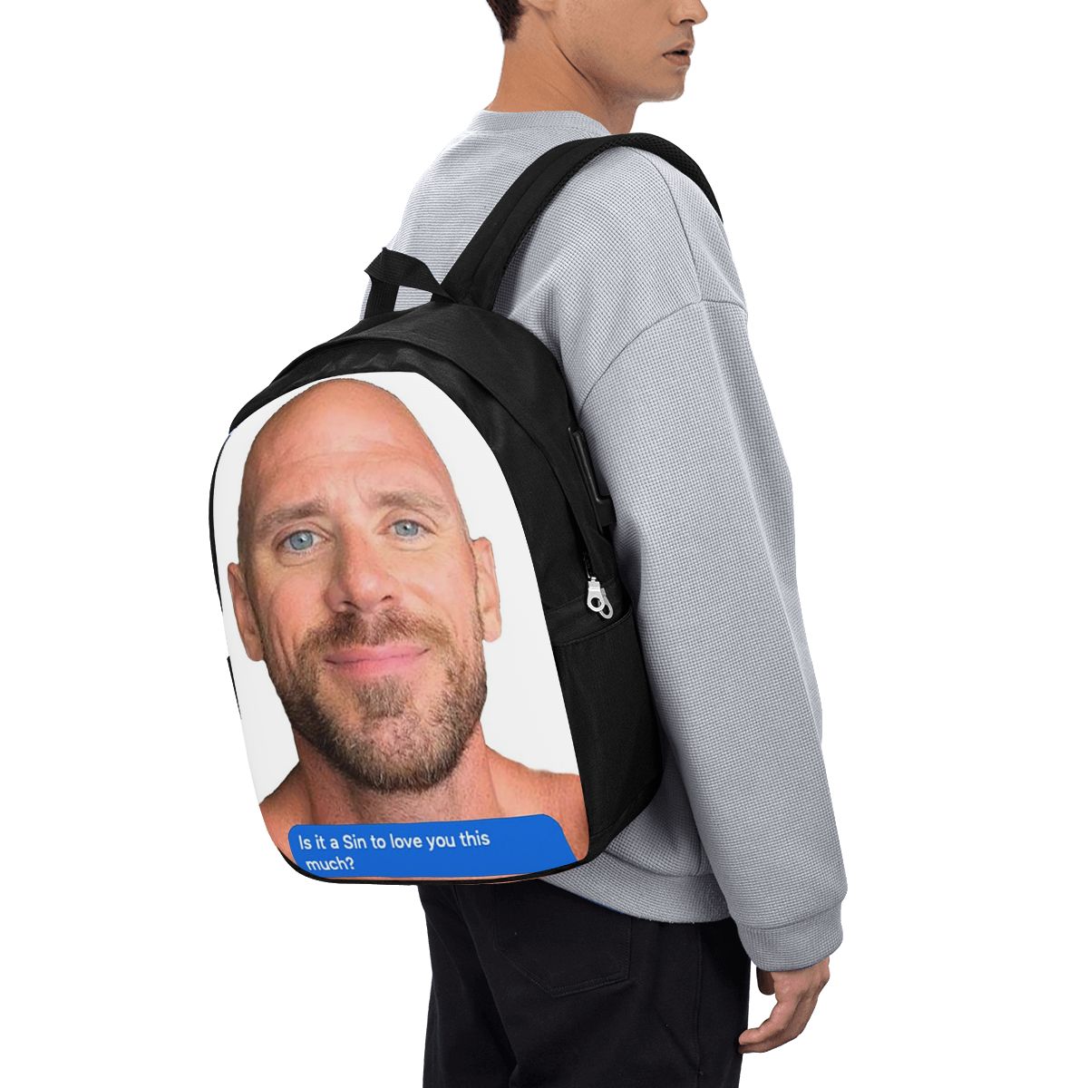 Johnny Sins Flirty Text Bubble - Laptop Bag incelemesi ve fiyatı