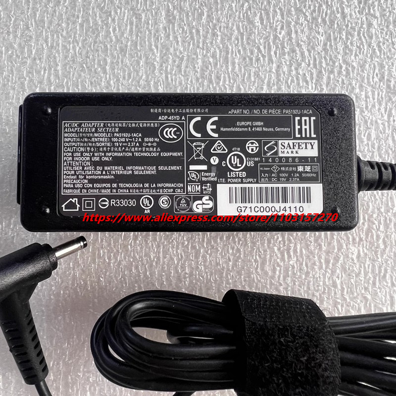 Orijinal ADP-45YD A PA5192U-1A - Laptop Charger incelemesi ve fiyatı
