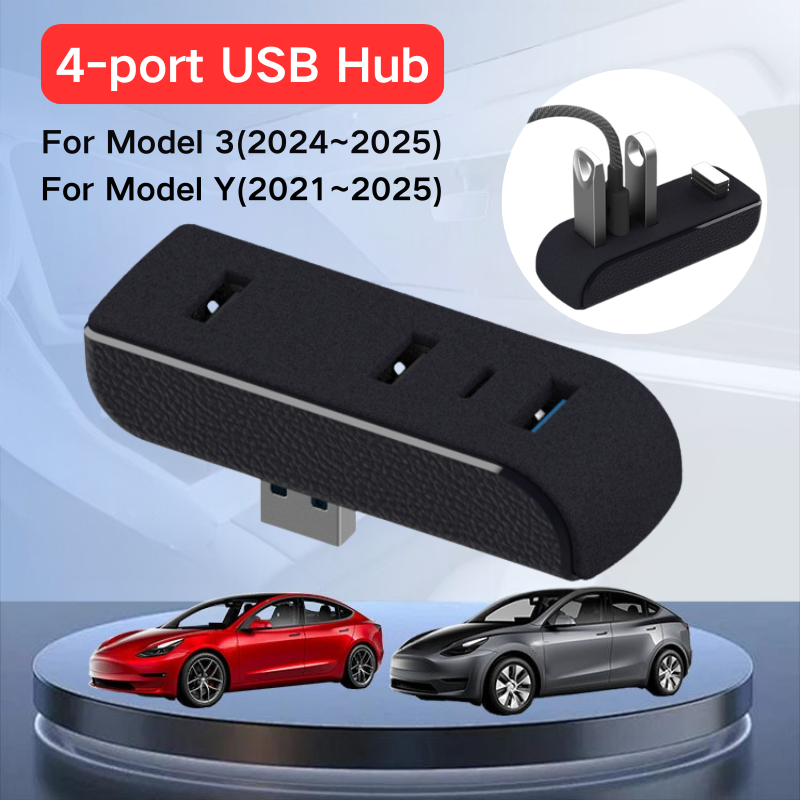 Tesla Model 3 2024–2025 Y 2021 - Usb Hub incelemesi ve fiyatı